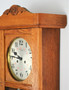 Art Deco Style Early 20th Century Carl Jönsson Wall Clock, Oak Case, 1929