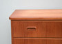 Vintage Danish Teak Chest of Drawers, 1960s Scandinavian Retro Mid century