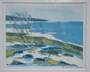 Contemporary Lithography On Paper Scandinavian Winter Seascape, Signed Nr 45/300
