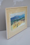 Vintage Mid-Century Watercolour On Paper Farm Landscape, Signed "Kahmora" 1960