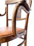 Antique Early 20 Century Art Nouveau Thonet Style Bentwood Armchair, Desk Chair