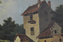 Vintage  Hand Painted Oil Reproduction after 1872 Visby