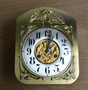 Antique Junghans Art Nouveau Wall Clock Signed, Not Working