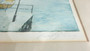 Vintage Lithography On Paper Winter Cityscape, By Artist in 1970's, Nr 368/410