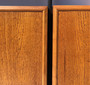 Vintage 8 Shelf 3 Cabinet Mid-Century Oak Shelf System, Made In Sweden, 1960s