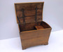 Antique Swedish Pine Folk Art Country Style Chest Circa 1800's