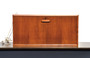 Danish Cado Teak Wall Cabinet Vintage Hanging Unit Drop Front 1960s