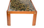 Vintage Teak and Pebbles Coffee Table in style of IB Kofod Larsen