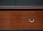 Vintage G Plan Sideboard, Tola And Black Librenza Highboard 1950s