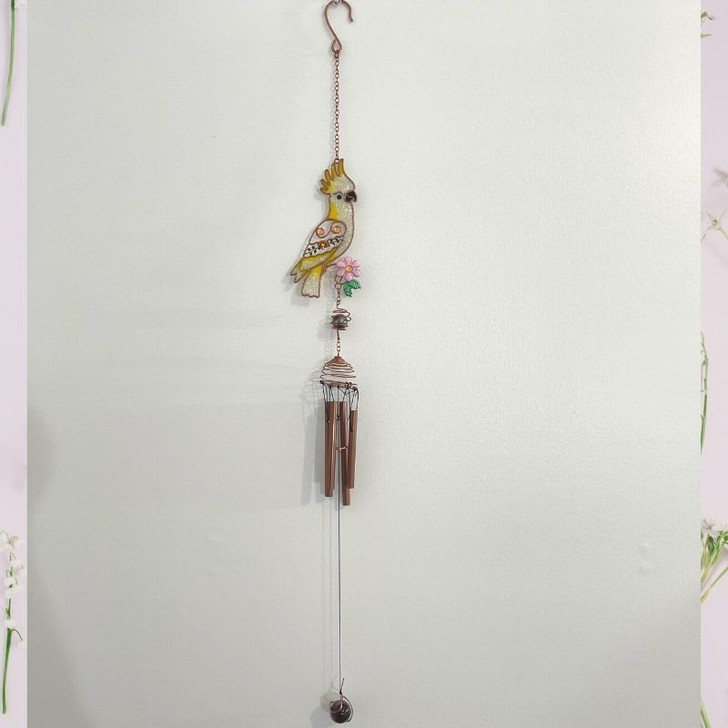 Australian Cockatoo Windchime 73cm