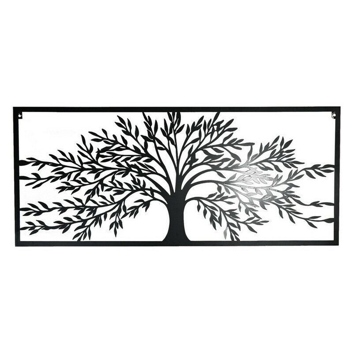 Tree Of Life Framed Metal Wall Art 98cm 