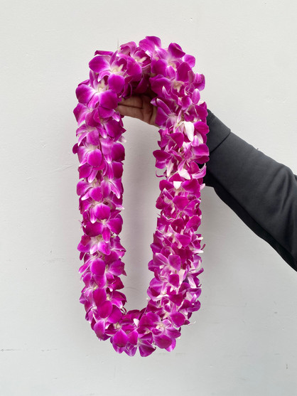 Lei Double Purple