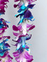 Lei Single Blue & Purple Mix