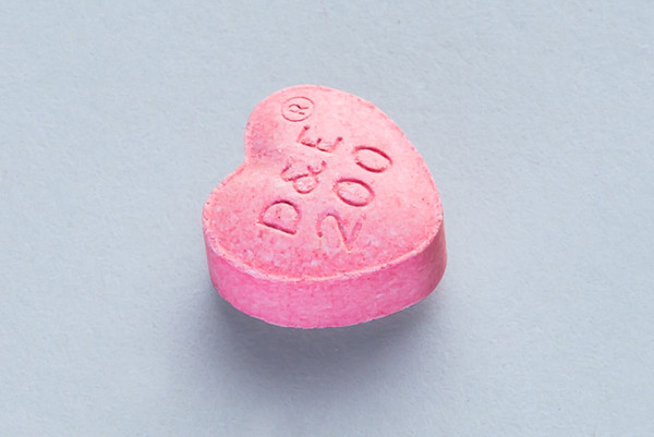 Large Pink Heart Tablet