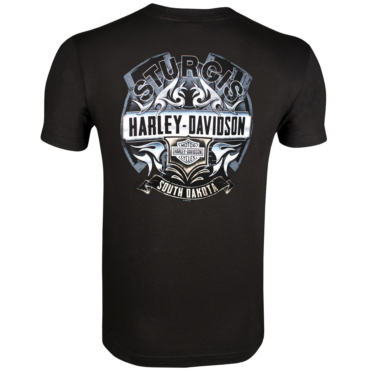 Harley-Davidson Sturgis 96 Tシャツ XXL Sturgis Harley-Davidson® Men's Sturgis Steel Black Short