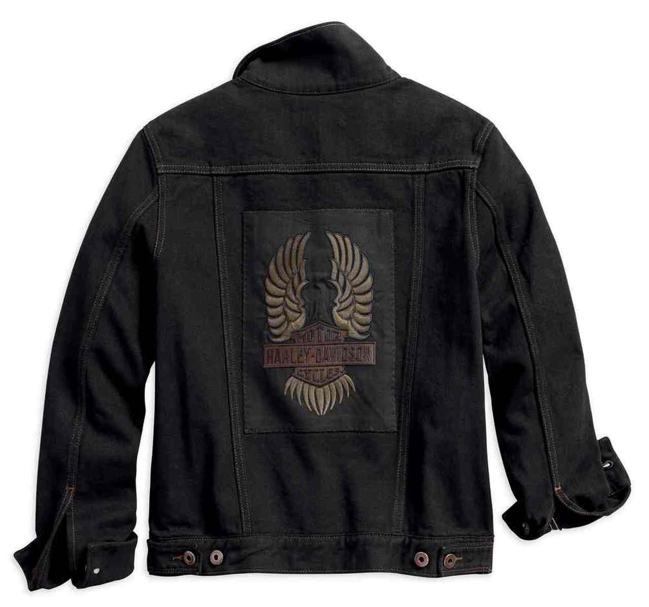 harley davidson womens jean jacket