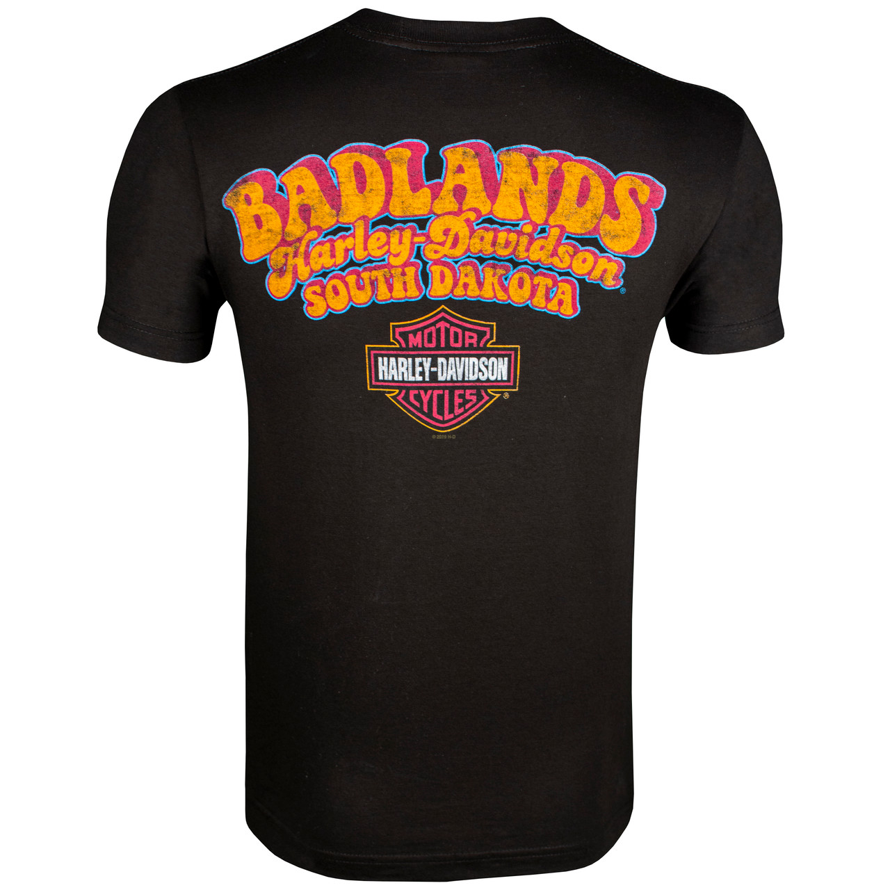 Badlands Harley-Davidson® Men's 70's Road Short Sleeve T