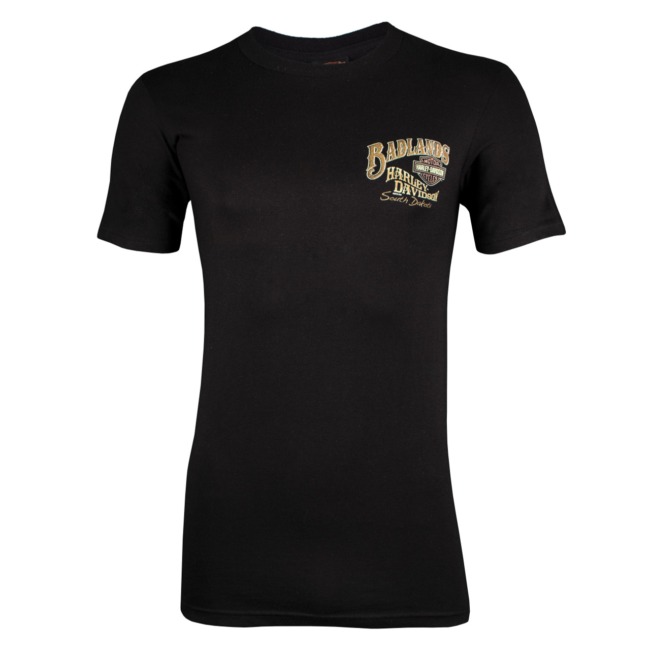 Badlands Harley-Davidson® Men's Cowgirl Pinup Short Sleeve T-Shirt