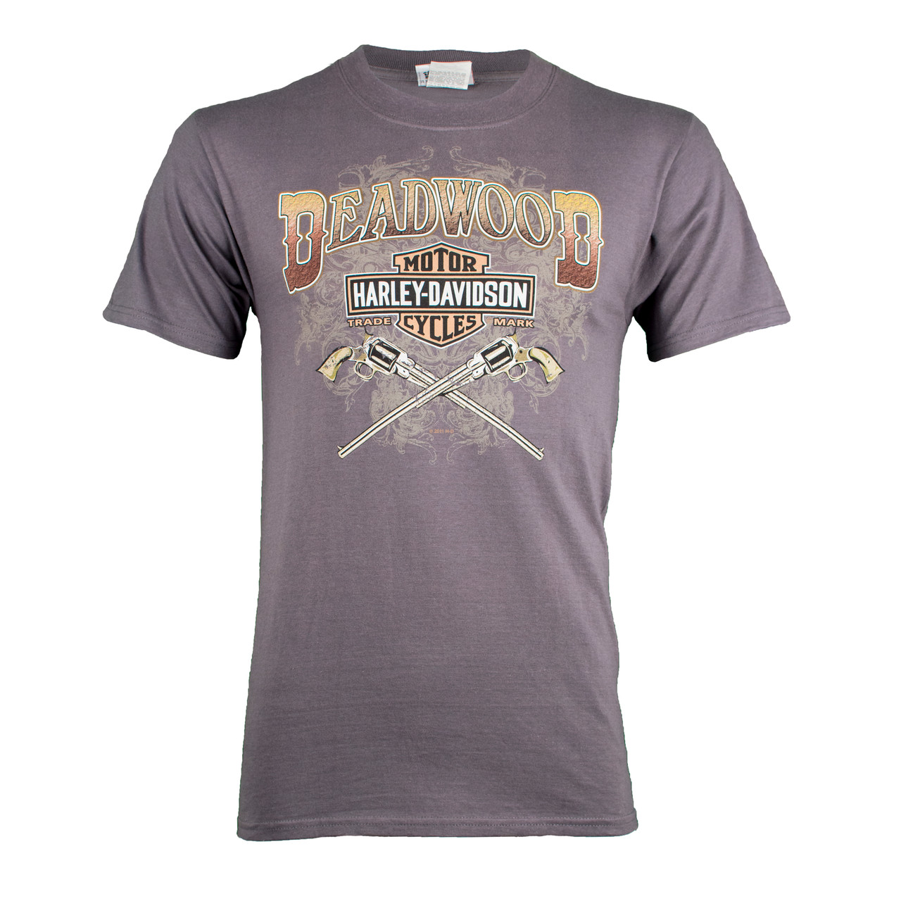 Deadwood Harley-Davidson® Men's Wild Bill Guns Short Sleeve T