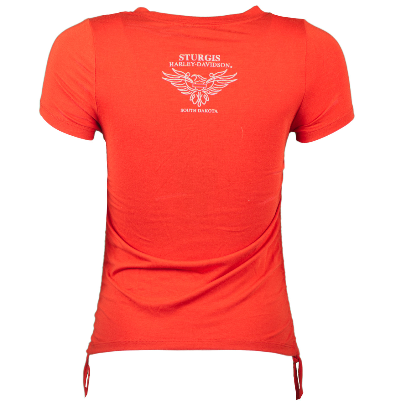 Sturgis Harley-Davidson® Women's Labeled Red Short Sleeve T