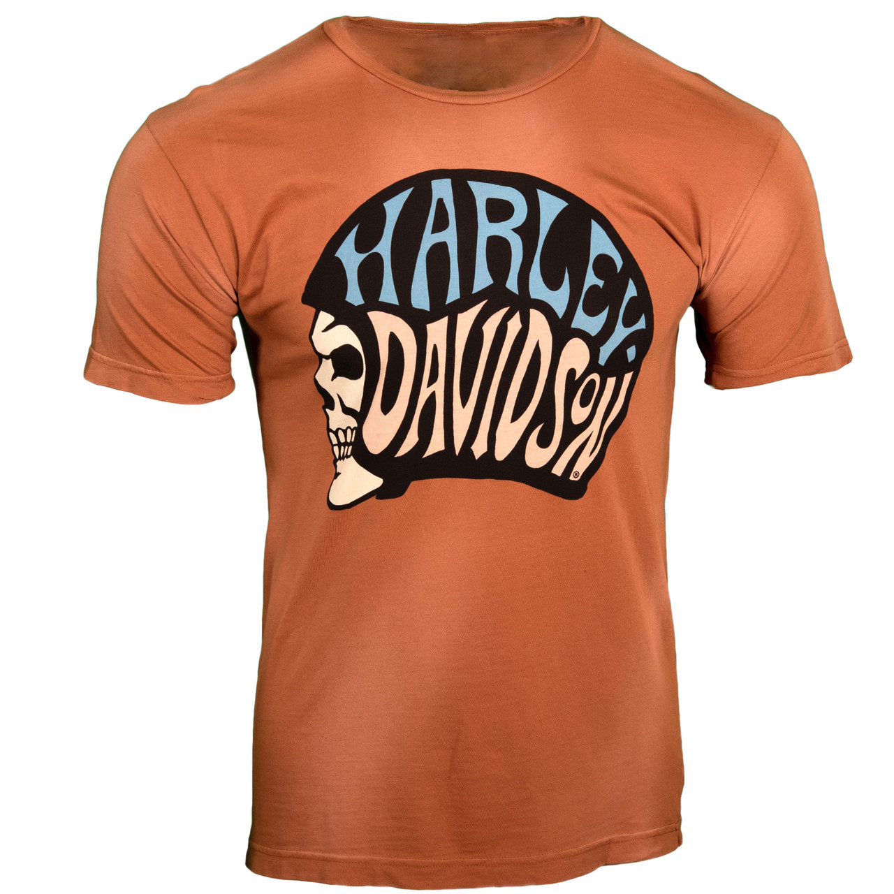 Sturgis Harley-Davidson® Men's Helmet Texas Orange Short Sleeve T-Shirt