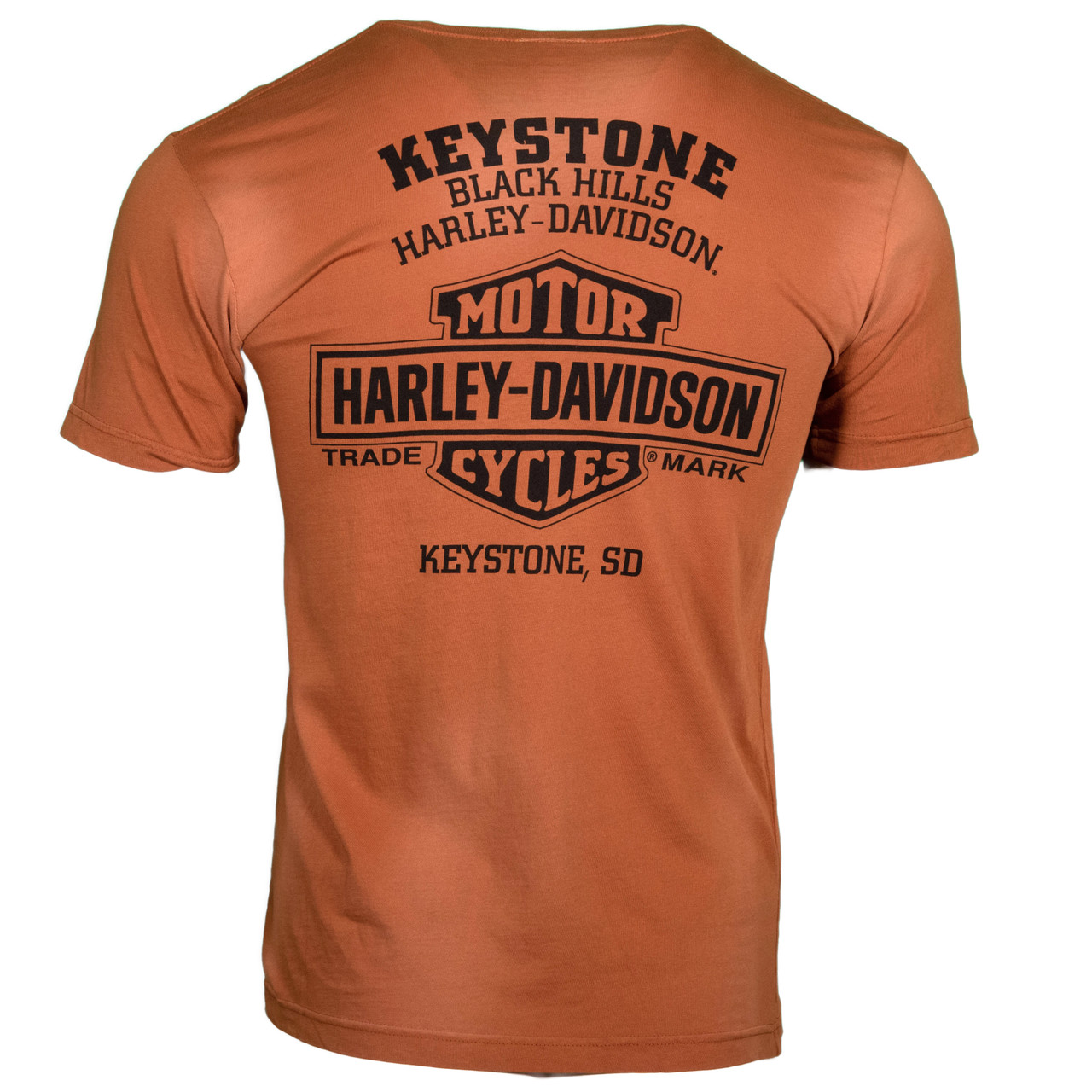 Sturgis Harley-Davidson® Men's Helmet Texas Orange Short Sleeve T ...