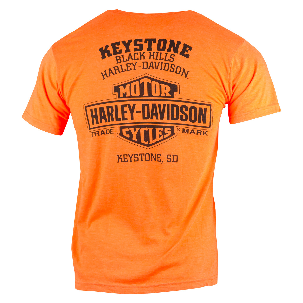 Sturgis Harley-Davidson® Men's Wrecking Crew Orange Short Sleeve T 