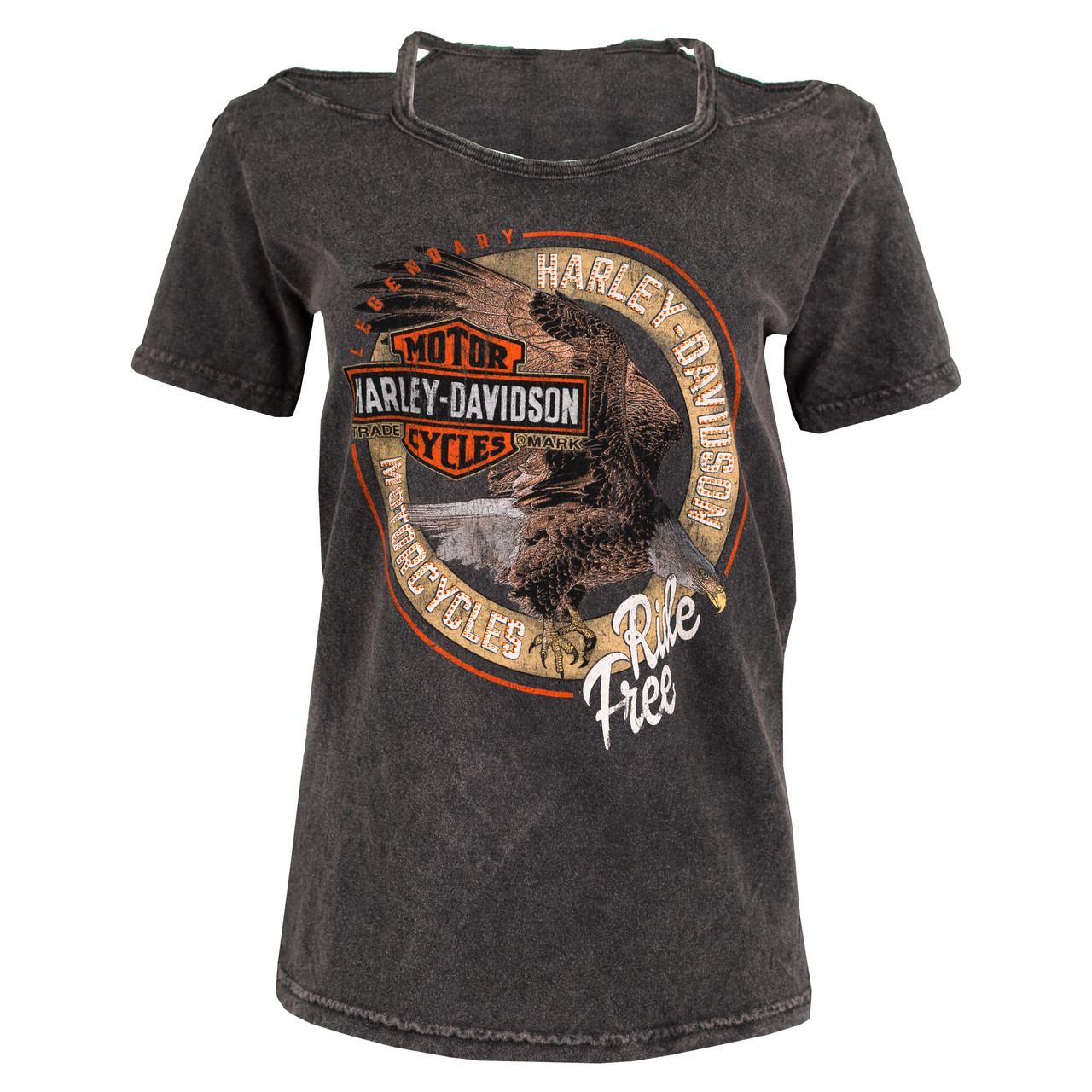 Sturgis Harley-Davidson® Women's Born This Way Brown Mineral Wash