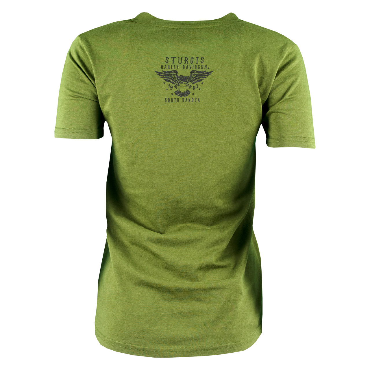 Sturgis Harley-Davidson® Women's Jagged Military Green Short