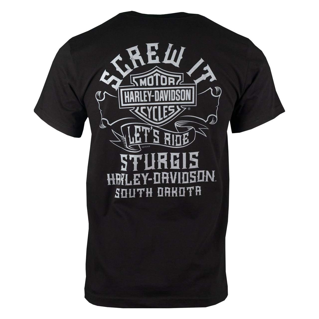 Sturgis Harley-Davidson® Men's Eagle Side Wing Black Short