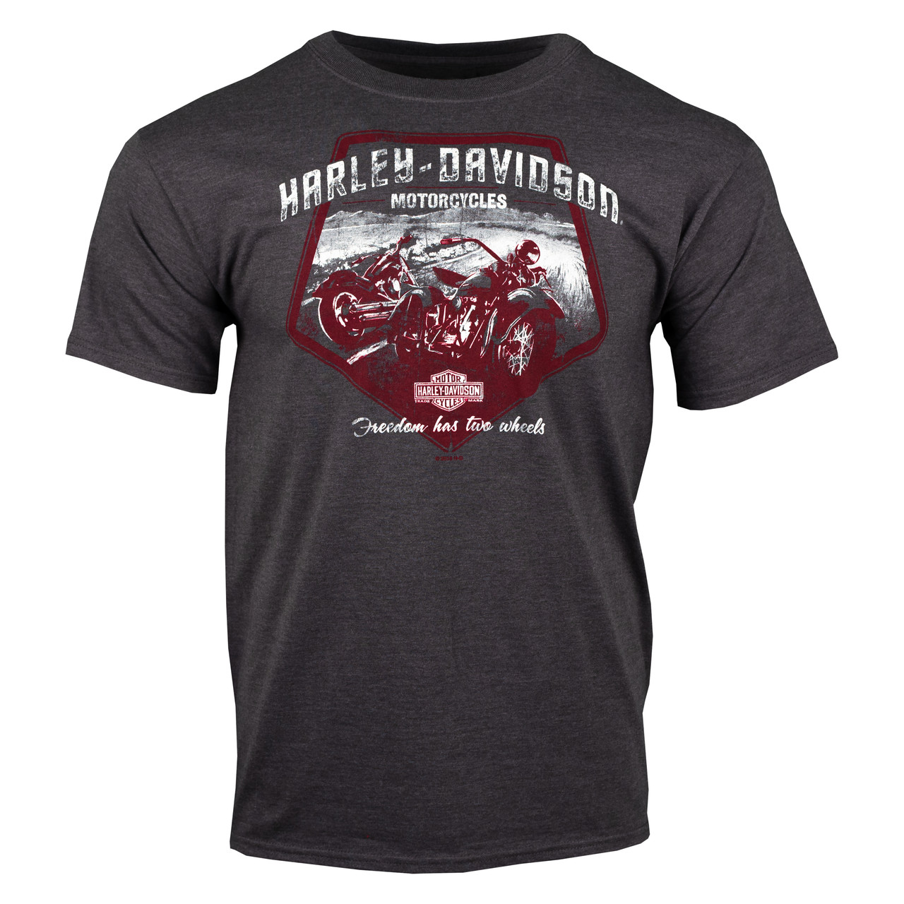 Sturgis Harley-Davidson® Men's Road Mc Charcoal Short Sleeve T