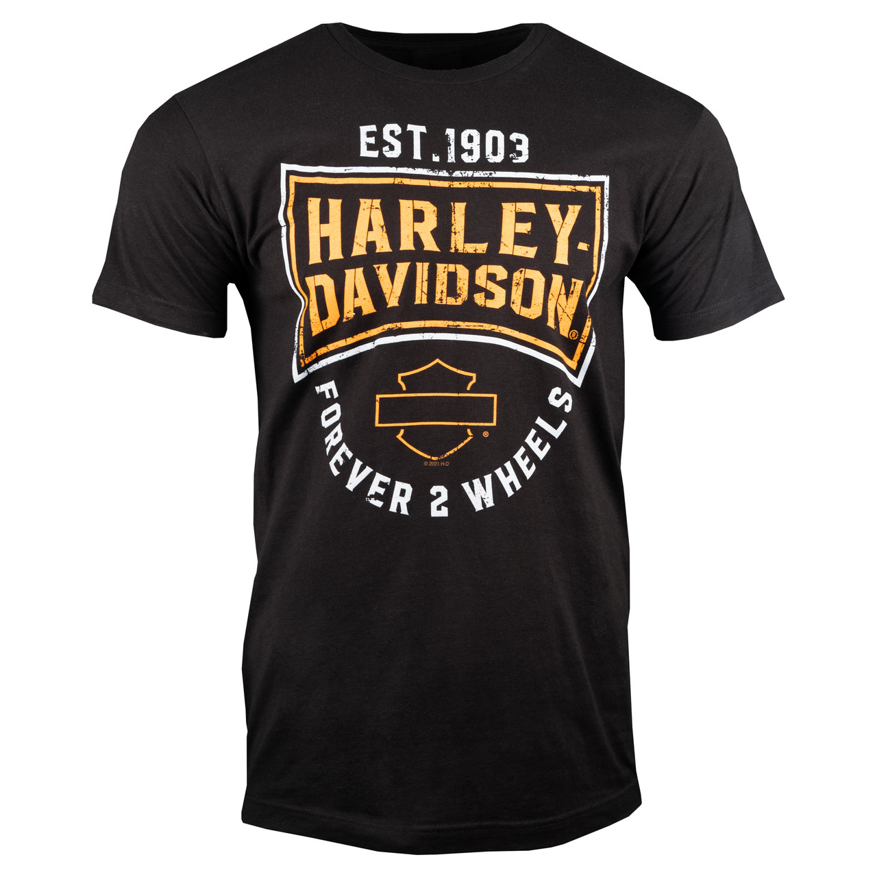 Sturgis Harley-Davidson® Men's Feel The Rush Black Short Sleeve T