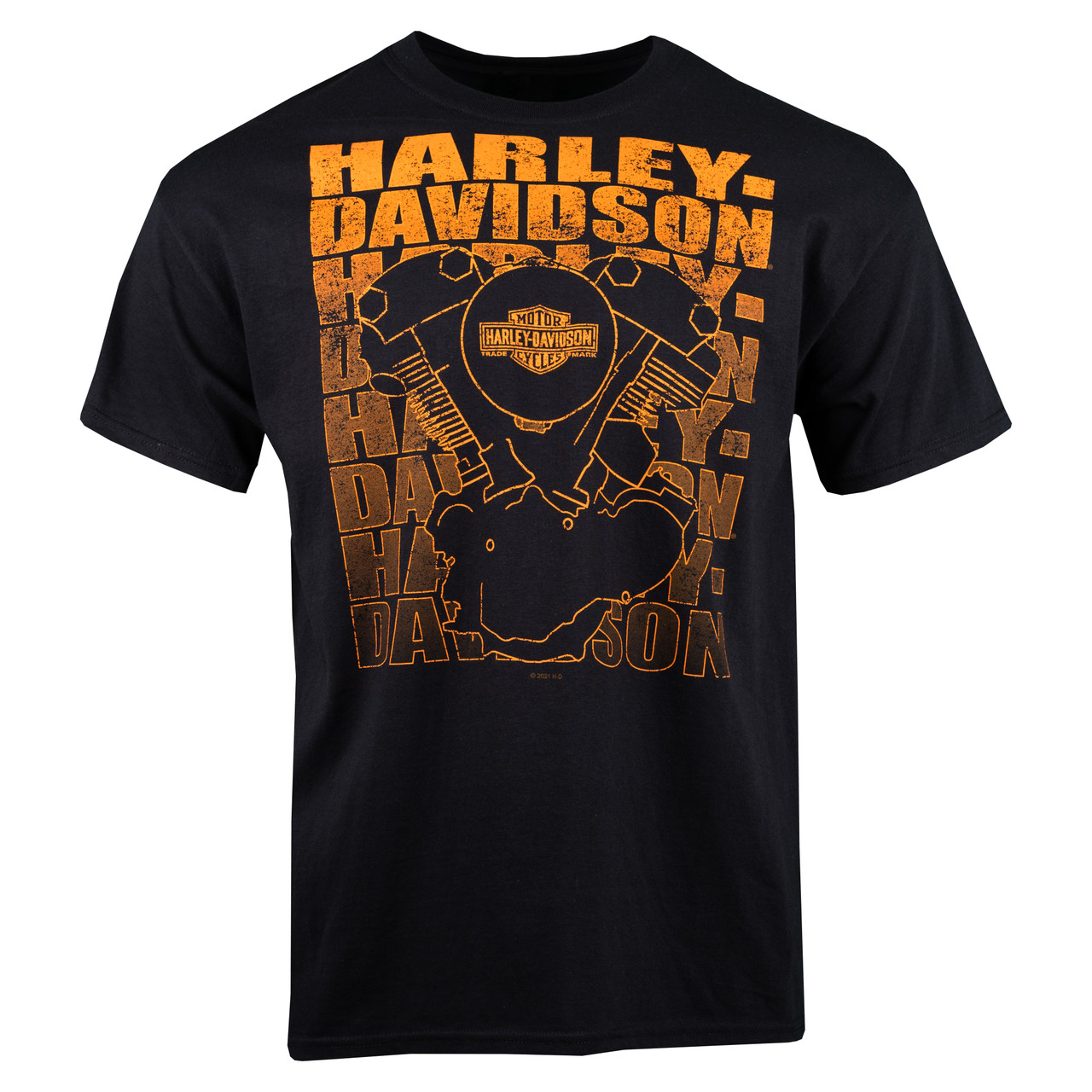 Sturgis Harley-Davidson® Men's Engine Out Black Short Sleeve T-Shirt