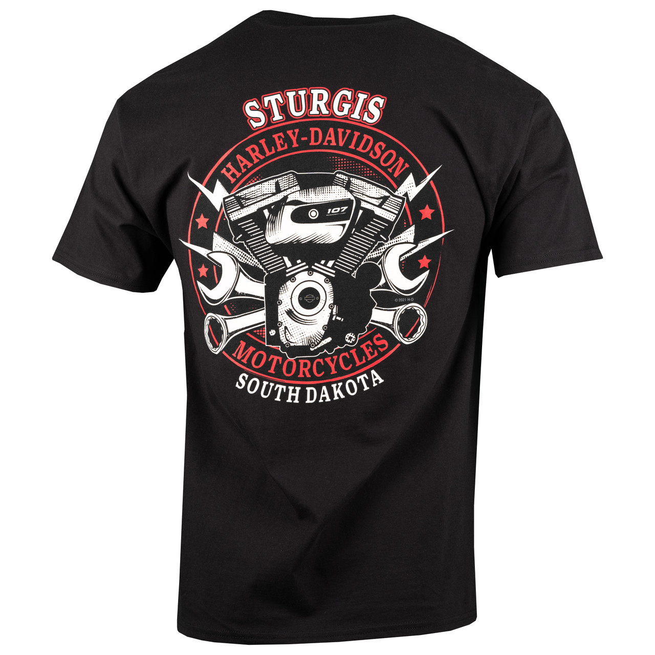 Sturgis Harley-Davidson® Men's Grunge Sign Black Short