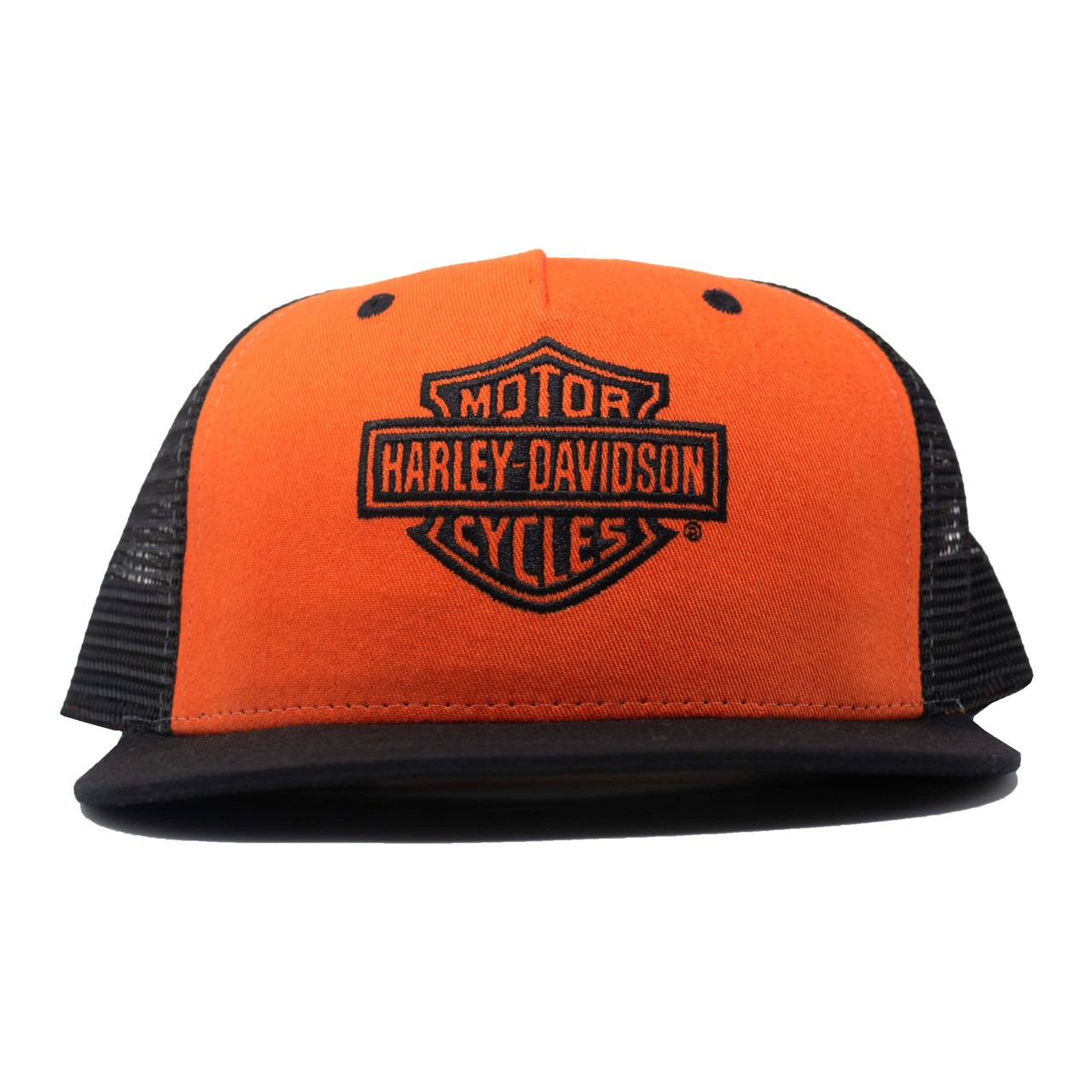 Sturgis Harley-Davidson® Classic Trucker Orange Snapback Hat