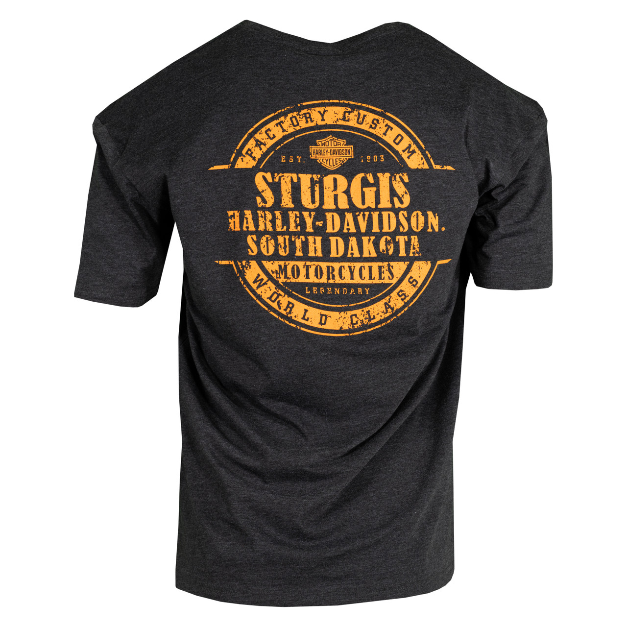 Sturgis Harley-Davidson® Men's Bar & Shield Vintage Black Short