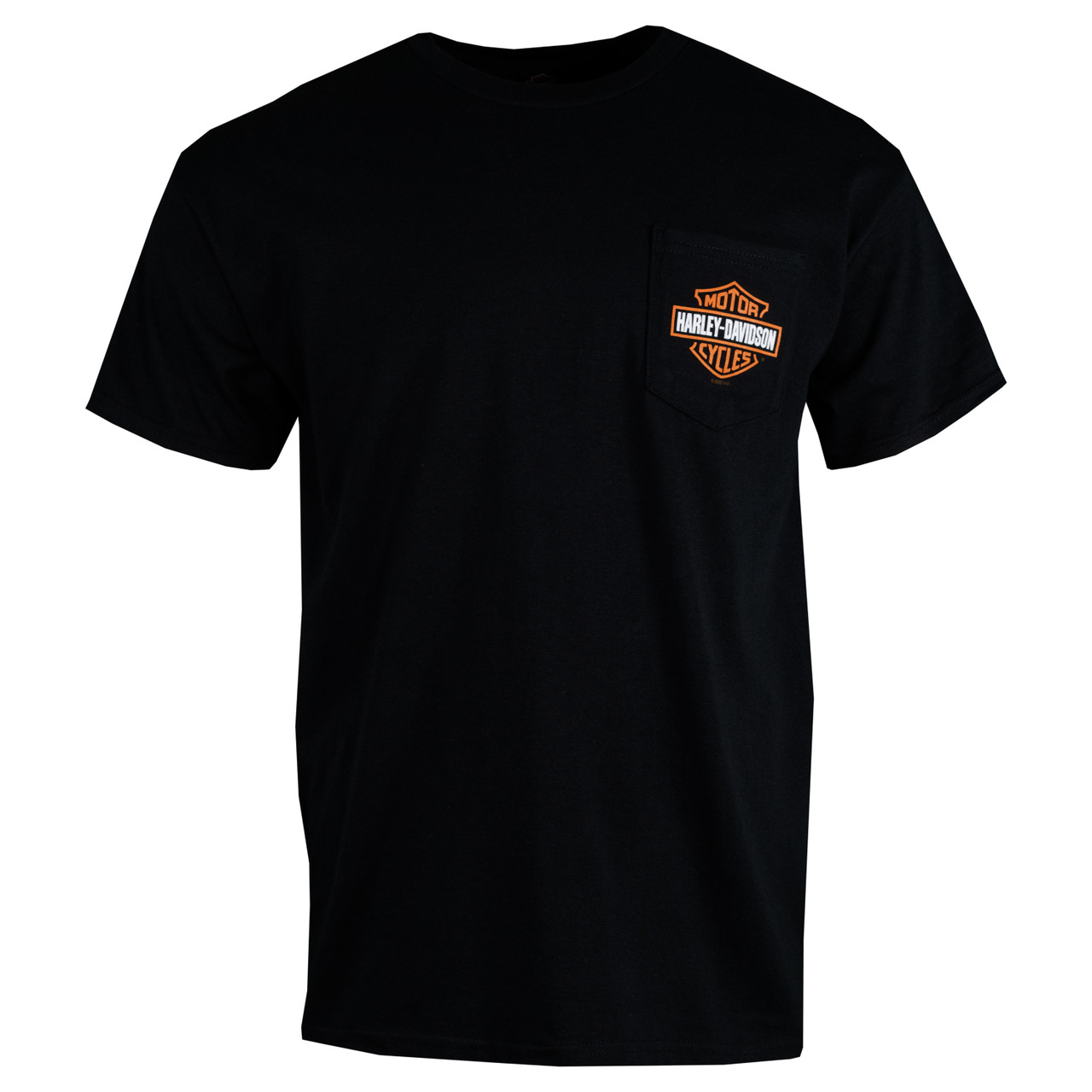 Sturgis Harley Davidson® Mens Bar And Shield Black Pocket Short Sleeve T Shirt Sturgis Harley 