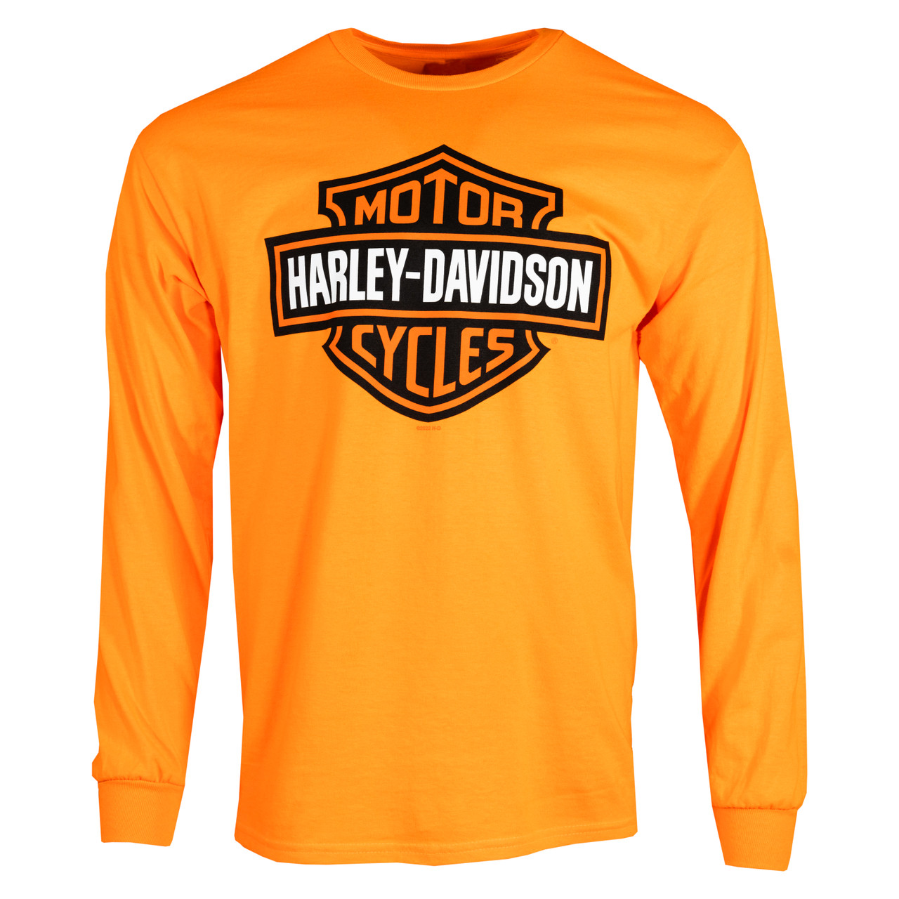 Harley davidson sales orange shirt