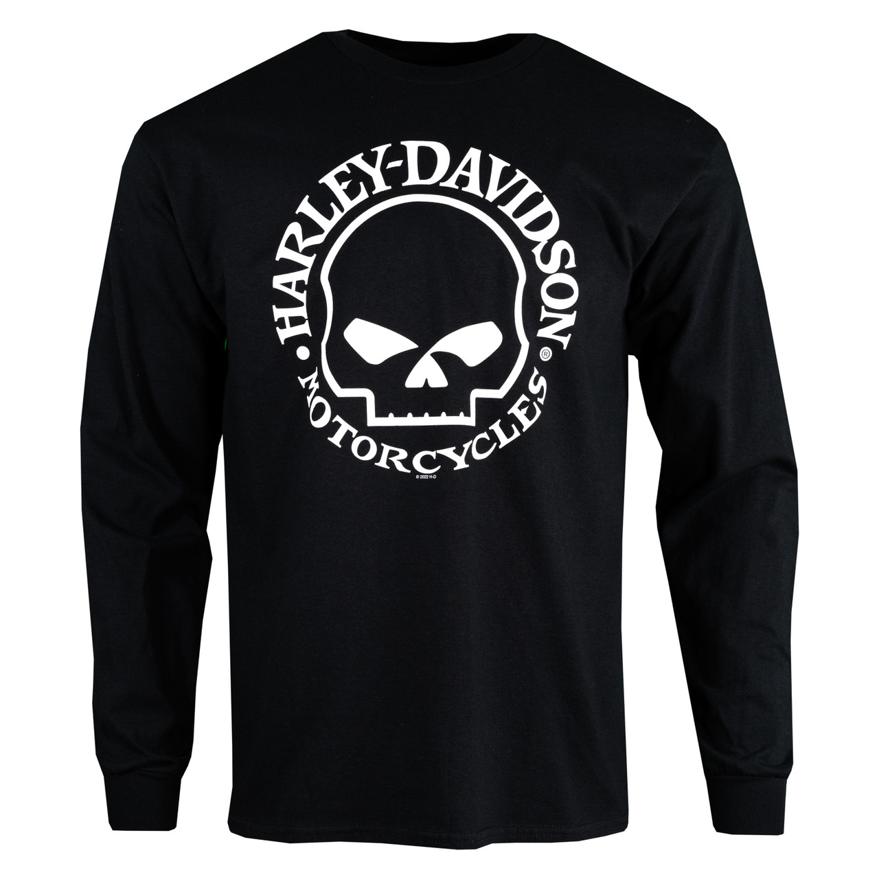 Sturgis Harley-Davidson® Men's Willie G Skull Black Long Sleeve T