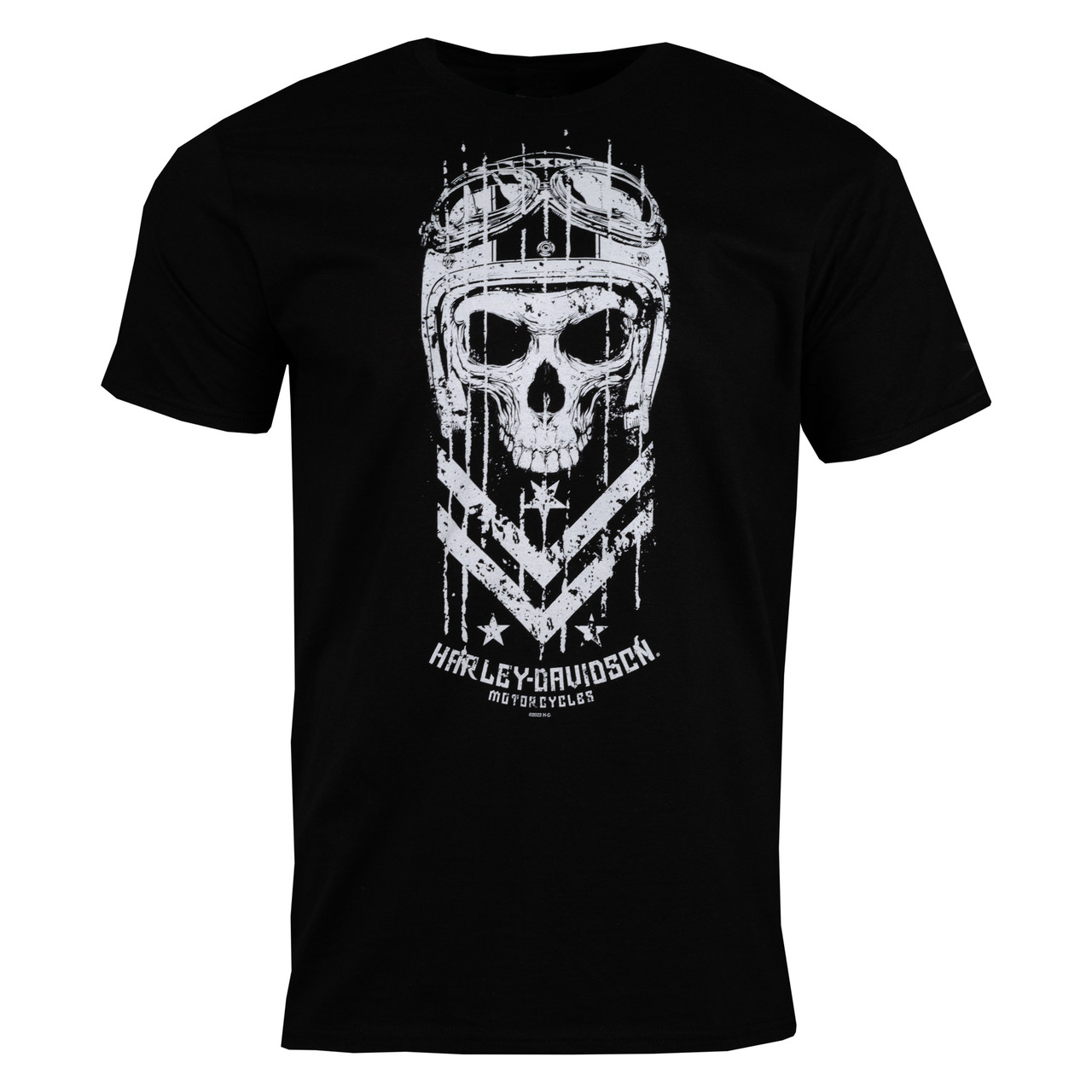 【KOOLOSET】Harley Sturgis Dying Tee Sturgis Harley-Davidson® Men's Racing Skull Black Short