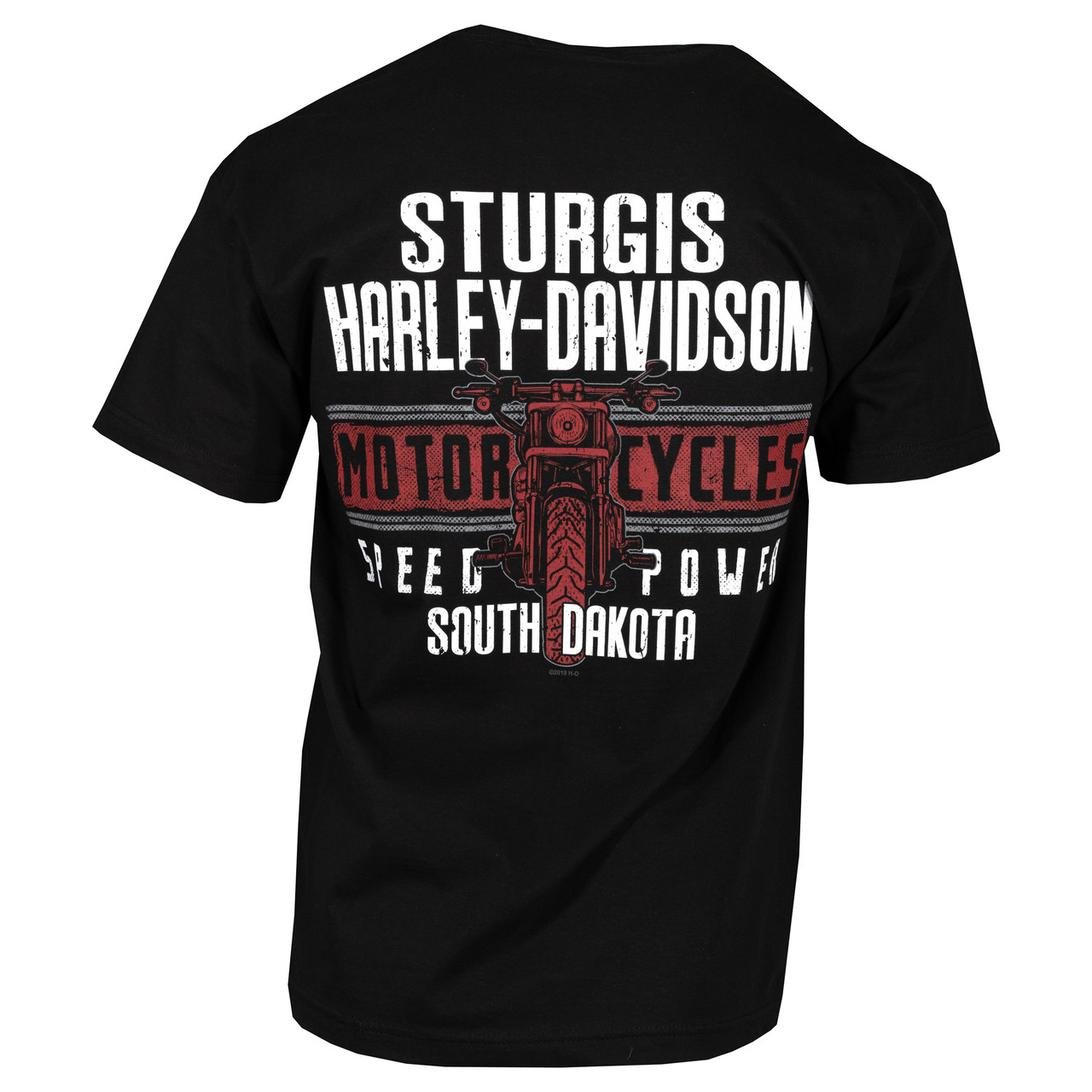 Sturgis Harley-Davidson® Men's Santa Parts Black Short Sleeve T