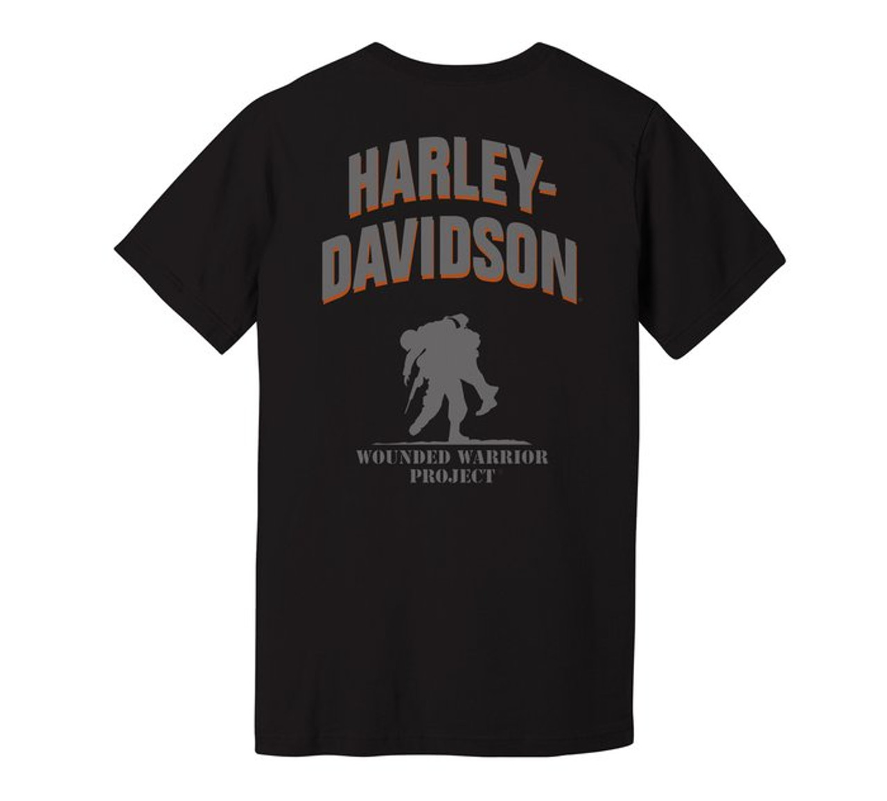 Harley-Davidson® Men's Wounded Warrior Project T-Shirt Black 96040