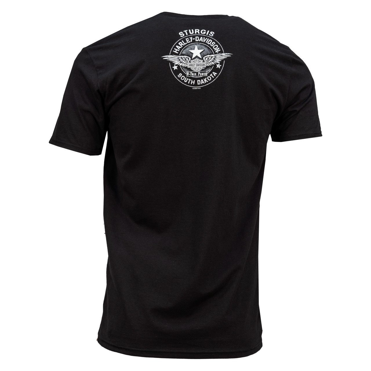 Sturgis Harley-Davidson® Men's Hard Jack Black Short Sleeve
