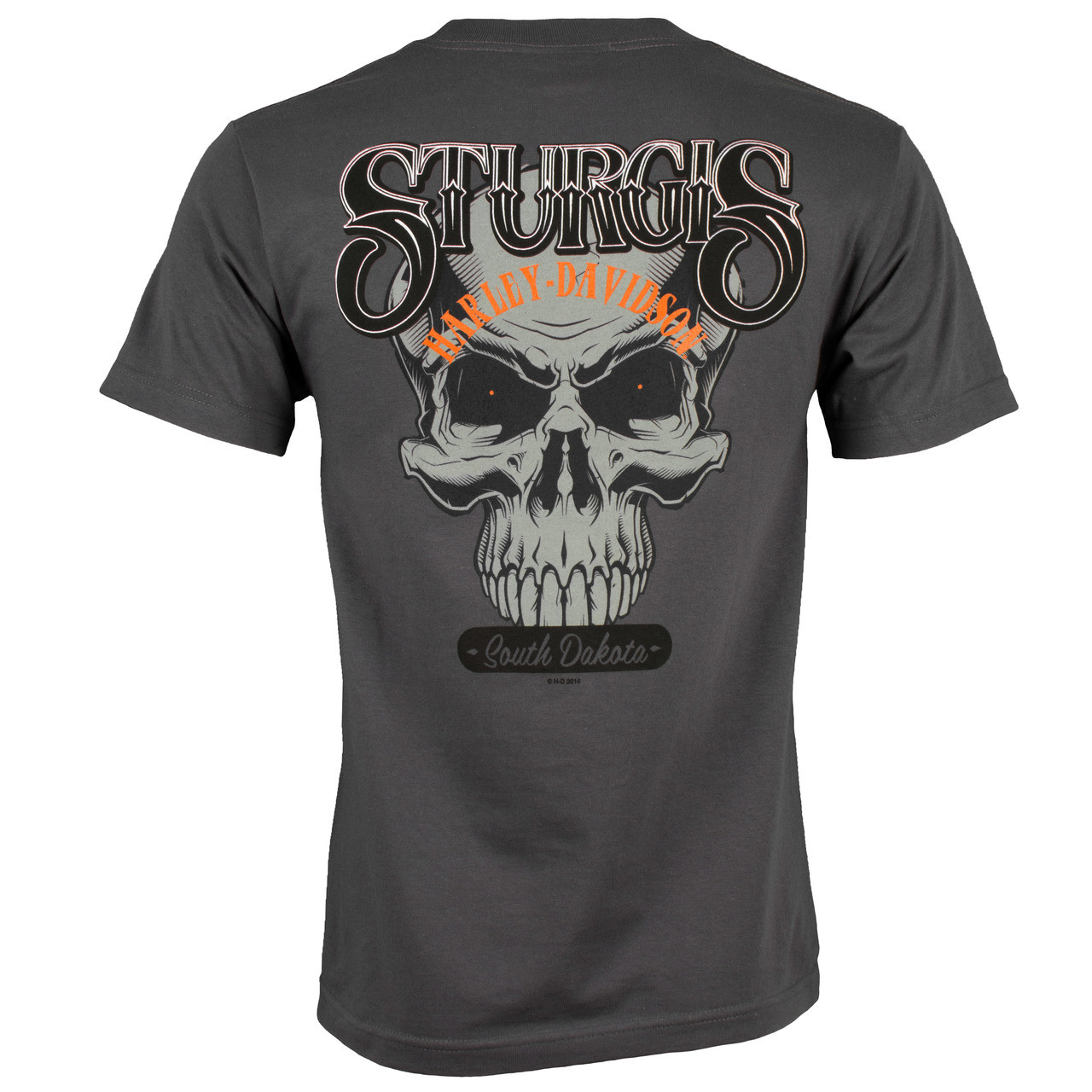 Sturgis Harley-Davidson® Men's Skull Hat Charcoal Short