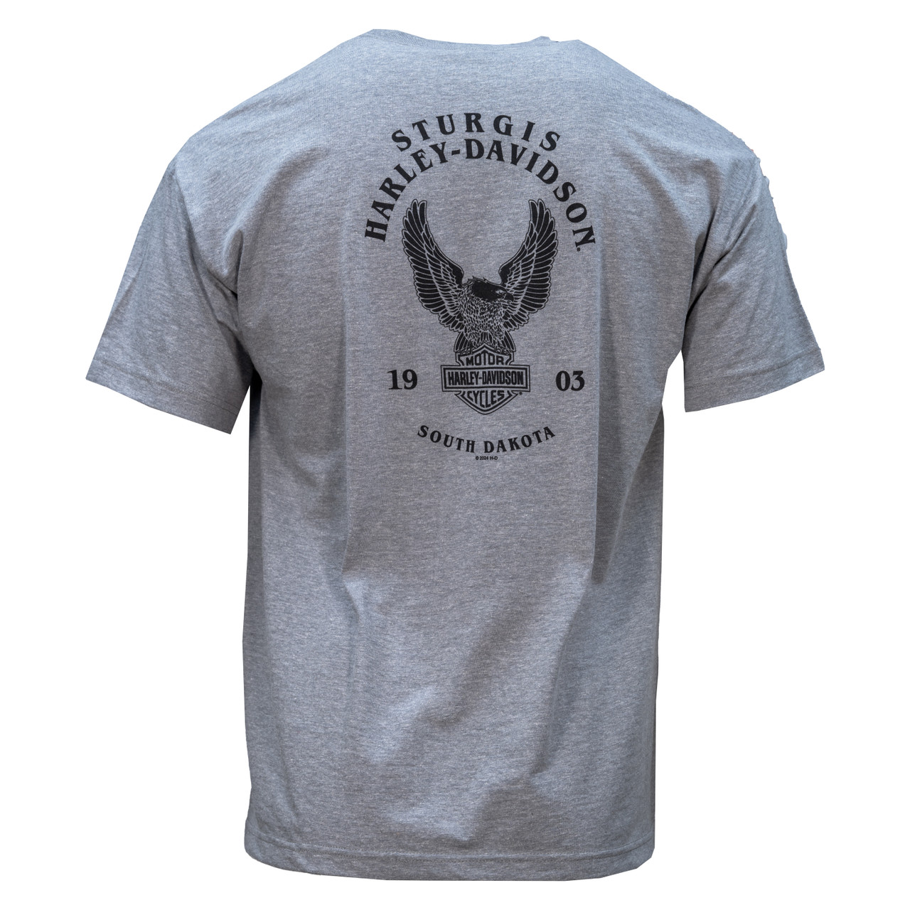 Harley-Davidson Tシャツ グレー 2003年 Vtg. 2003 Men's Harley Davidson XL T Shirt Mt. Cheaha Oxford
