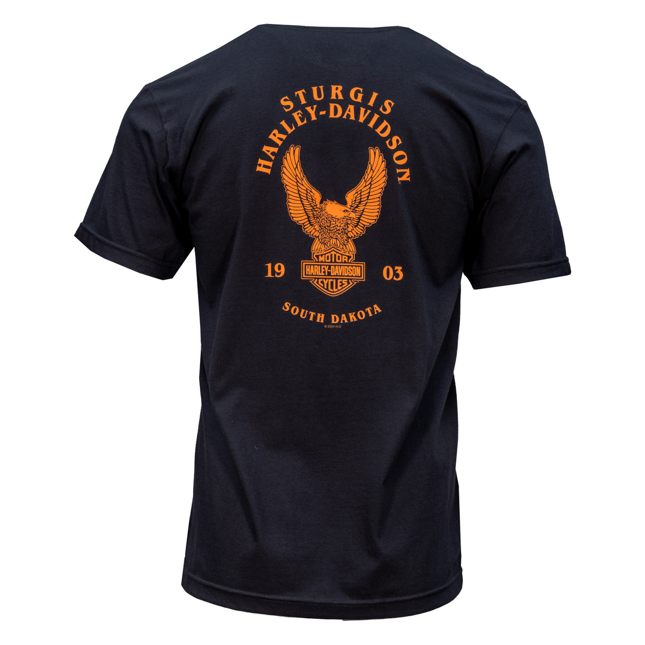 Sturgis Harley-Davidson® Men's Rat Free Black Short Sleeve T