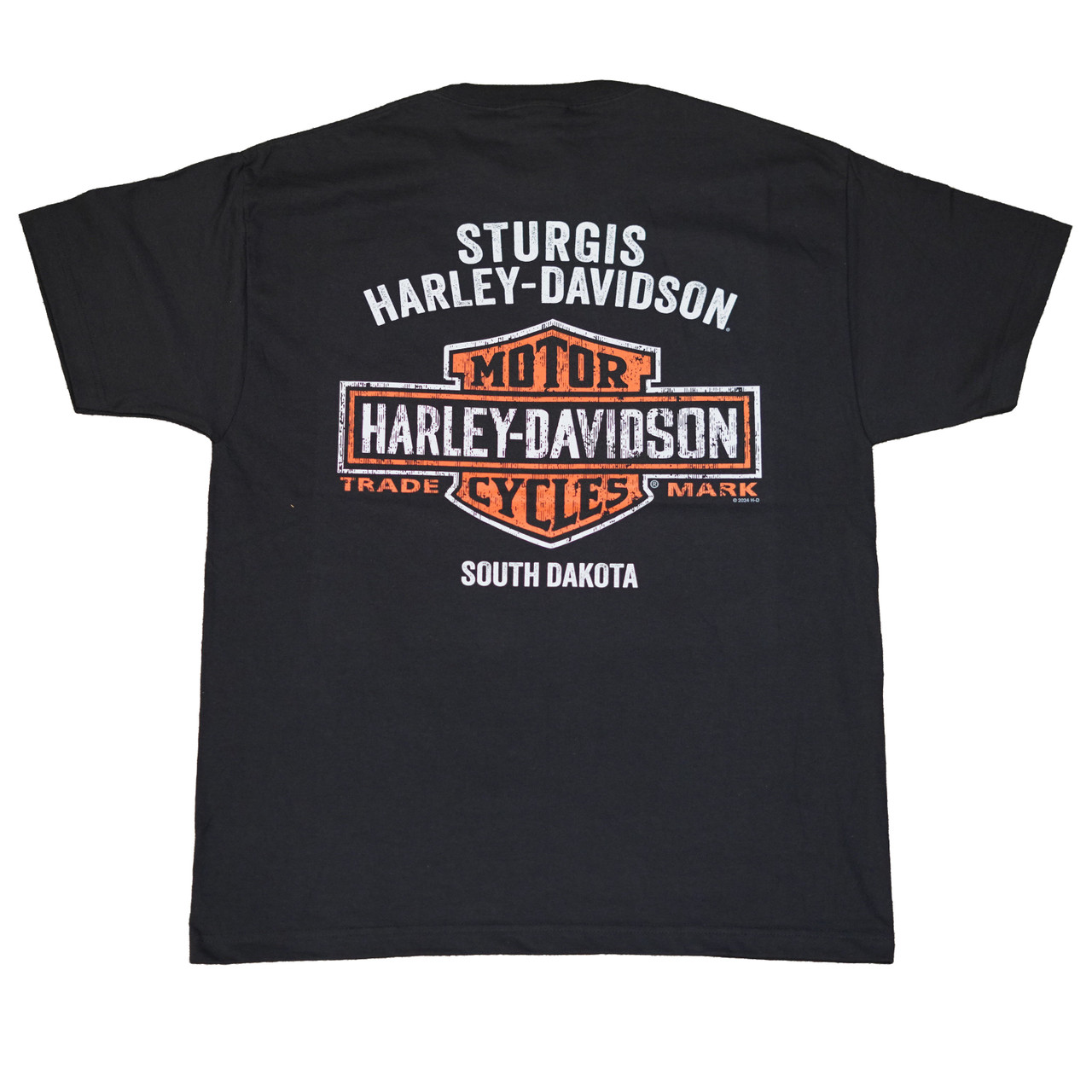 Harley-Davidson Against the Wind Tシャツ Sturgis Harley-Davidson® Men's H-D Against The Wind Black