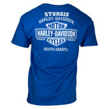 Sturgis Harley-Davidson® Men's Border Royal Pocket Short Sleeve T-Shirt