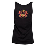 2021 Sturgis Harley-Davidson® Women's 81st Rally Wolf Tat Black Tank Top