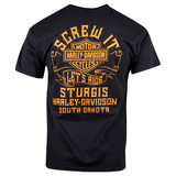 Sturgis Harley-Davidson® Men's Engine Out Black Short Sleeve T-Shirt